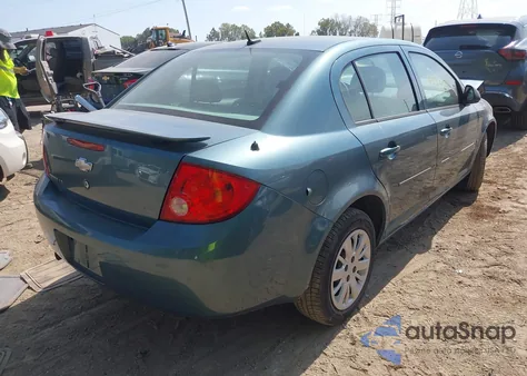 2009 Chevrolet Cobalt Ls из США, поврежденный, VIN 1G1AS58HX97250784